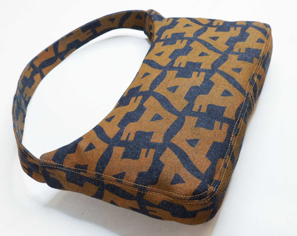 Fæbrik logostoff bananveske