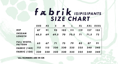 Isipisipants Pattern