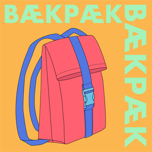 Bækpæk - digitalt mønster